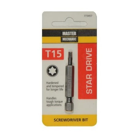 Disston MM Torx 15 2 Screw Bit 773457